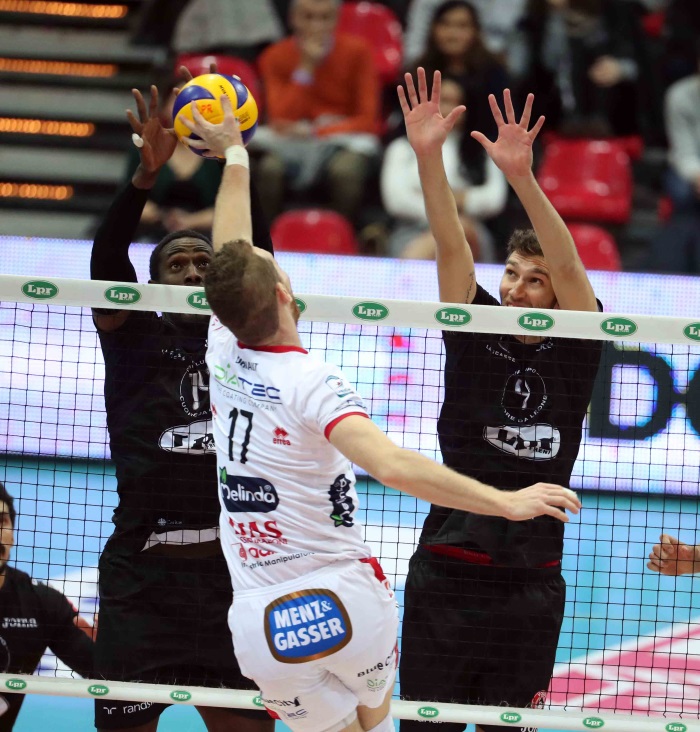 La quinta di ritorno non replica l’andata: Trento vince 3-0