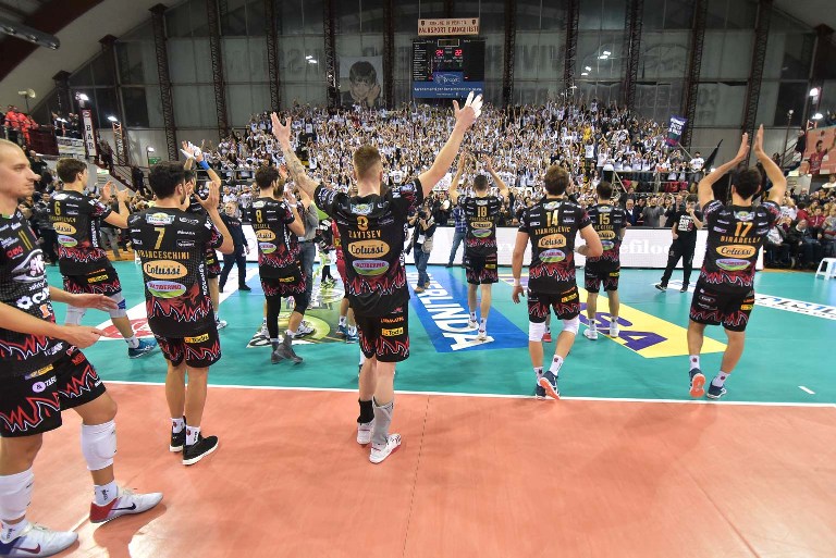 La reazione dei Block Devils! Battuta Trento 3-0 e secondo posto in classifica!