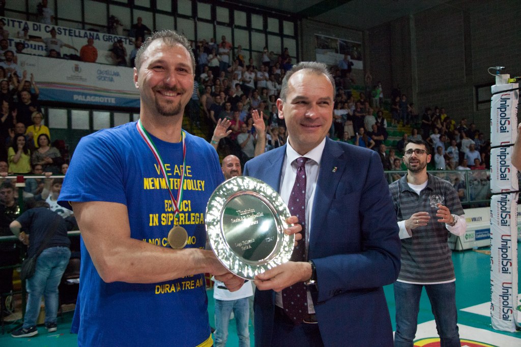Giuseppe Barone quits with volleyball