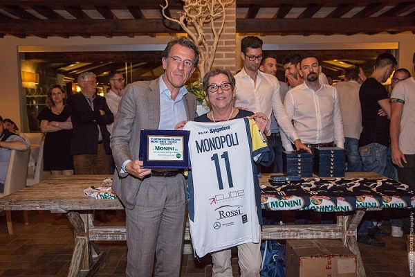 A big dinner with sponsors