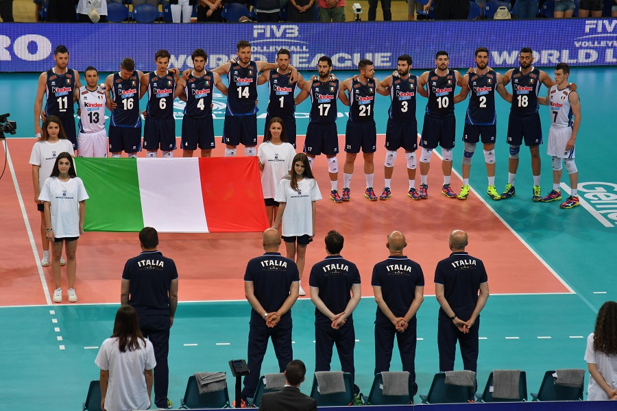 Buti and Botto with italian national team