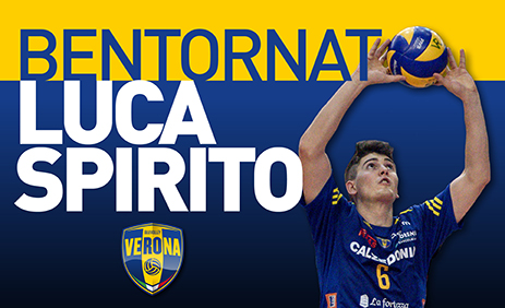 Luca Spirito with Verona for three seasons