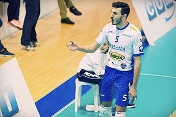 Nicola Sisto with Volley Tricolore