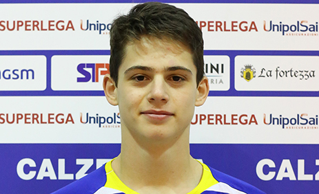 Magalini with young italian national team