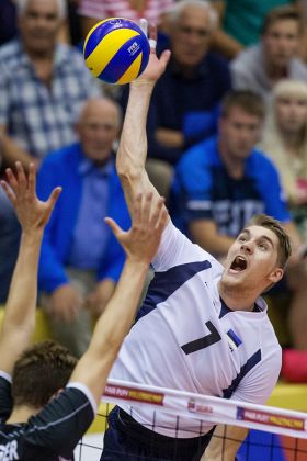 Renee Teppan with Trentino Volley