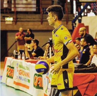 Tim Held spiker of Volley Tricolore