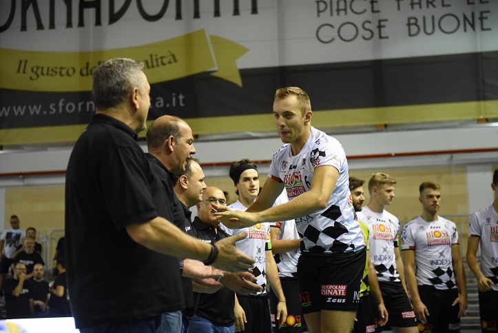 Sora lost at tie break versus Bergamo