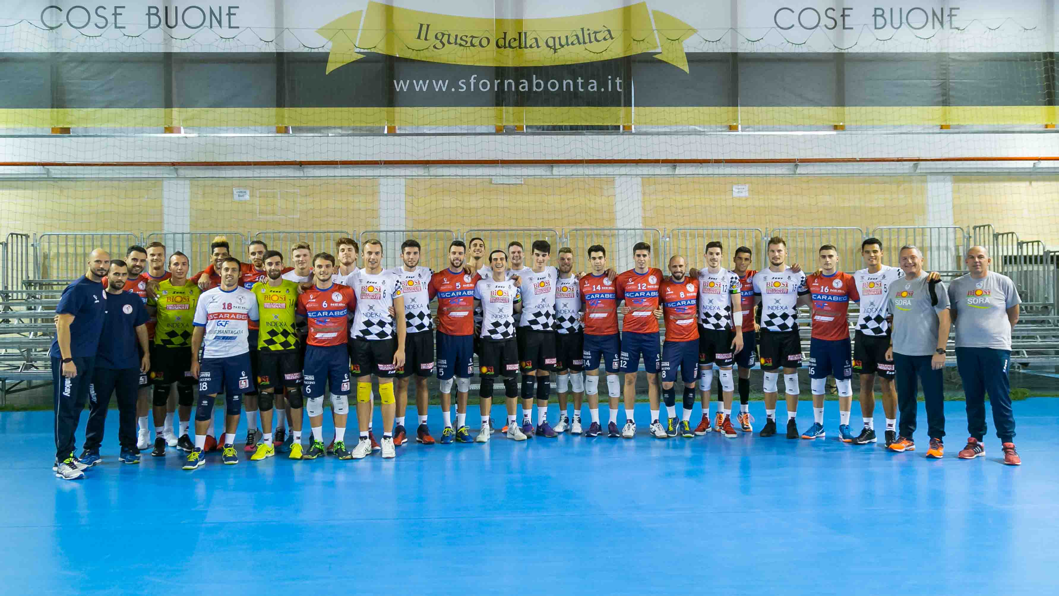 Five sets between Sora and Civita Castellana