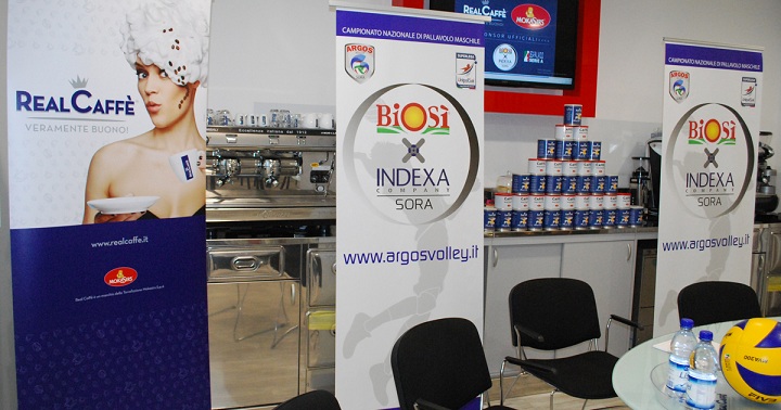 Argos Volley e Real Caffè, martedì si rinnova la partnership.
