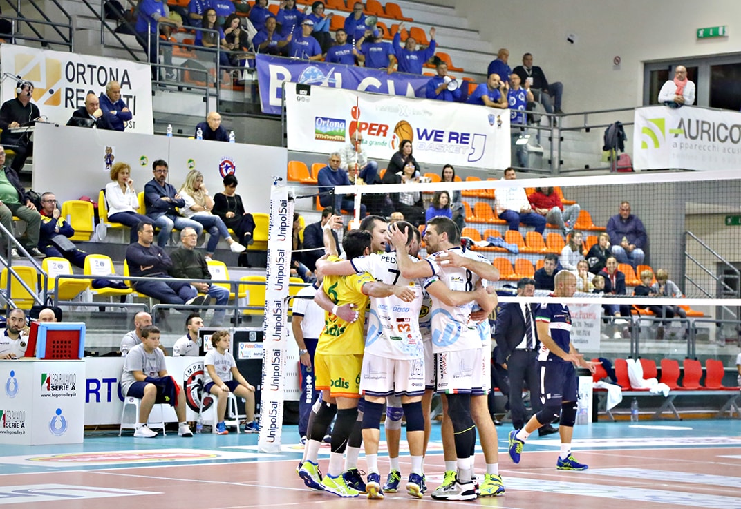 Una sfida dal sapore di grande volley, turno infrasettimanale contro Brescia.