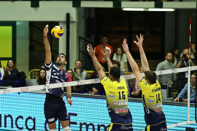 Il Gi Group Team torna a sorridere: 3-0 a Castellana Grotte alla Candy Arena