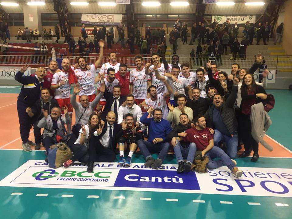 Strong road win in Cantù