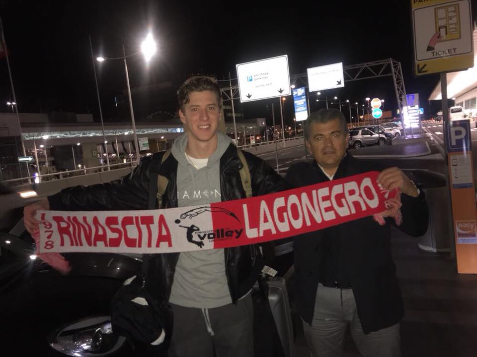 Sam Holt with Lagonegro