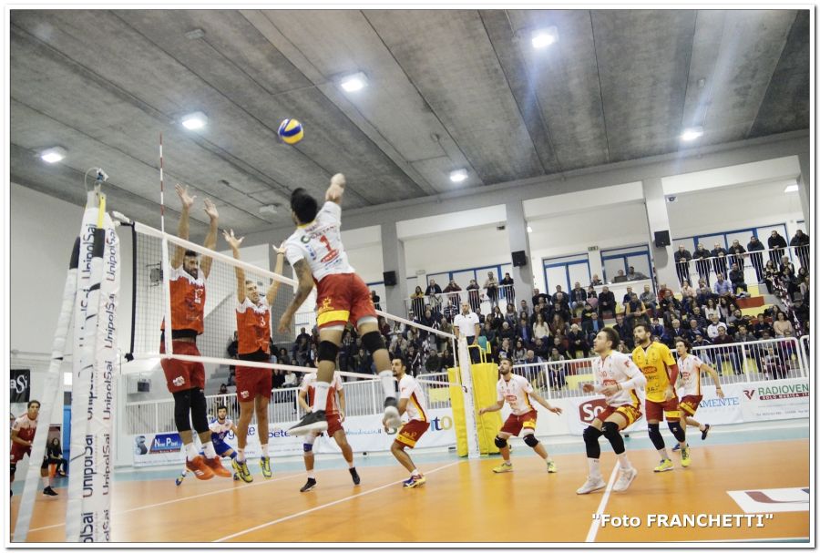 In Taviano for one point