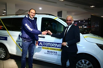 Partnership between Modena Volley and Autotorino