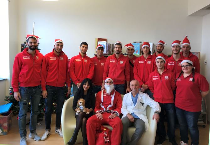 Credito Cooperativo Reggiano e Volley Tricolore portano il sorriso in pediatria
