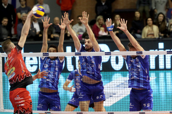 Bunge fell at home versus Perugia