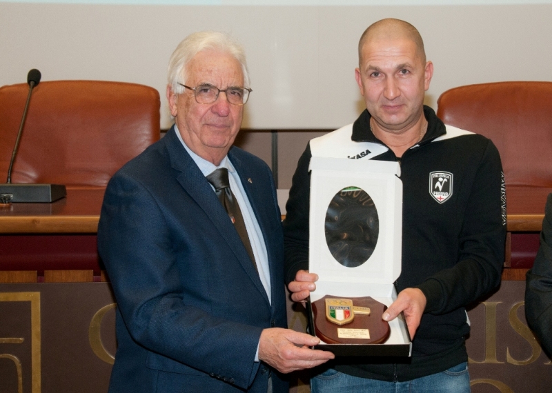 La Torre, premio speciale dal Coni Padova