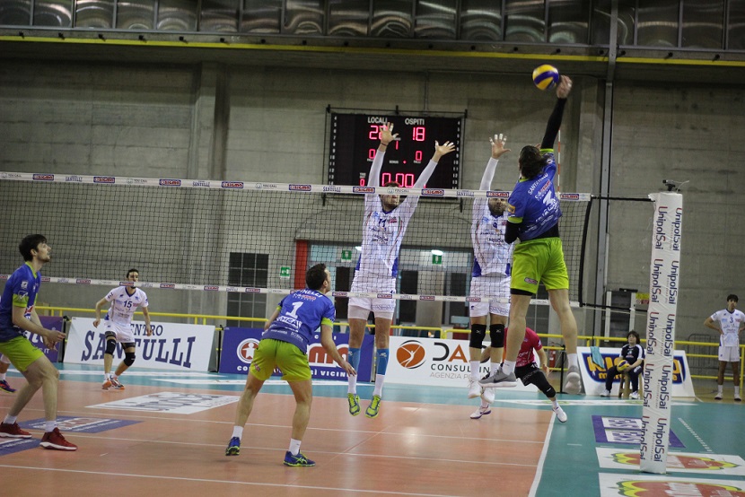 Il VBC strappa un punto prezioso sul campo di Aversa