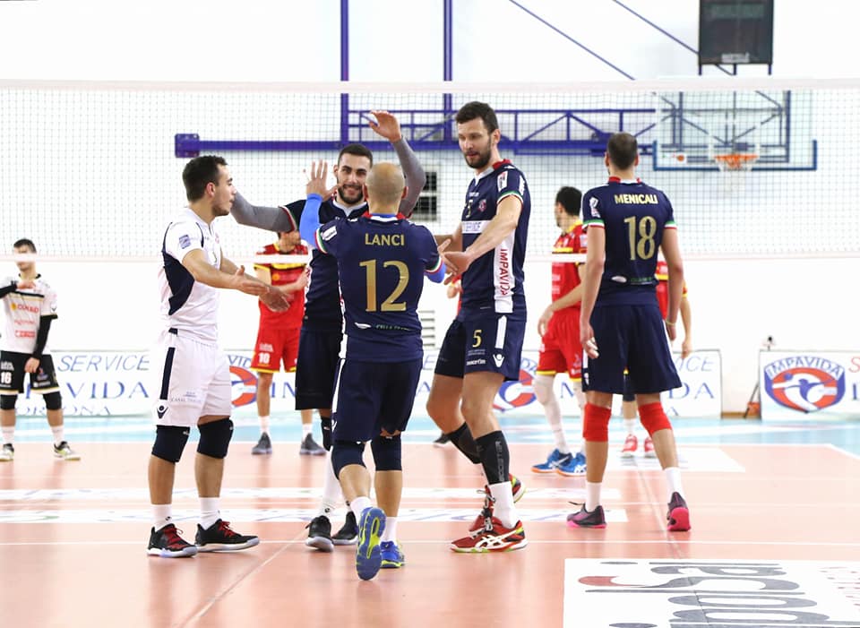 Arriva la vittoria contro la CONAD Reggio Emilia, ma che spavento!