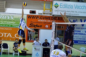 Un punto alla volta… Videx sconfitta al tie-break contro Bergamo