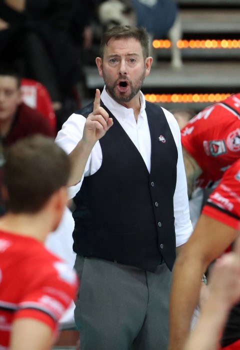 Starting the series versus Civitanova