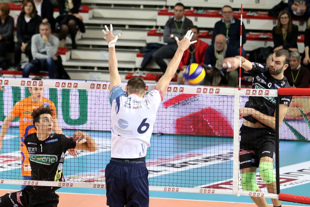 Three sets won for Kioene in test match