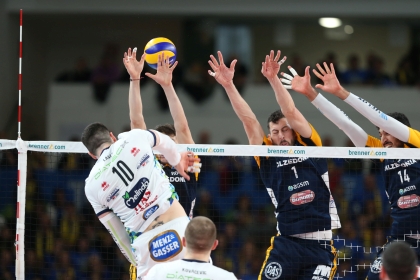 Gara 3 finisce in tre set, Trento vola ancora in semifinale!