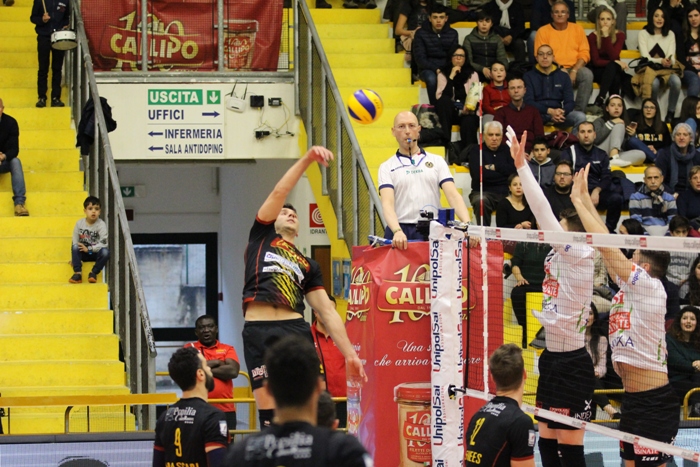 PO Challenge UnipolSai: La Tonno Callipo rimonta Sora al tie-break e vola ai quarti di finale