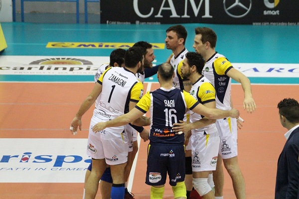 Monini took home Game 1 in Alessano