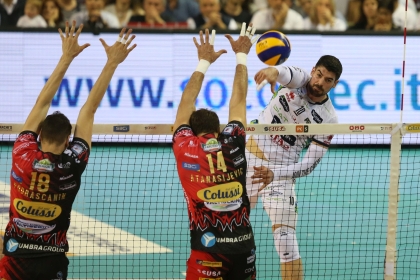 Gara 5 è di Perugia (3-0), i gialloblù chiudono comunque a testa alta la stagione
