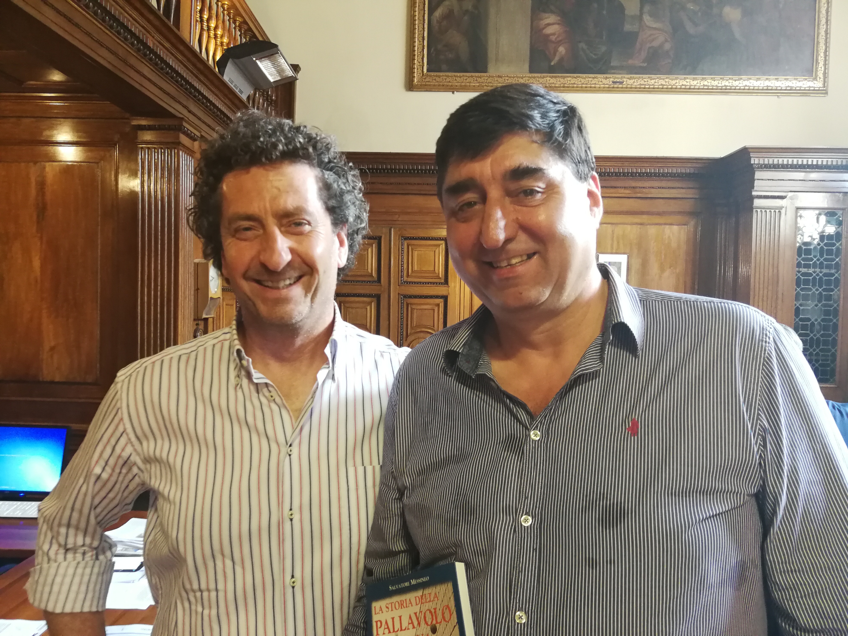 PAOLO IERVOLINO E BORISLAV KIOSSEV PRESENTATI IN LOGGIA, PER L’ ATLANTIDE E’ …RITORNO AL FUTURO!!