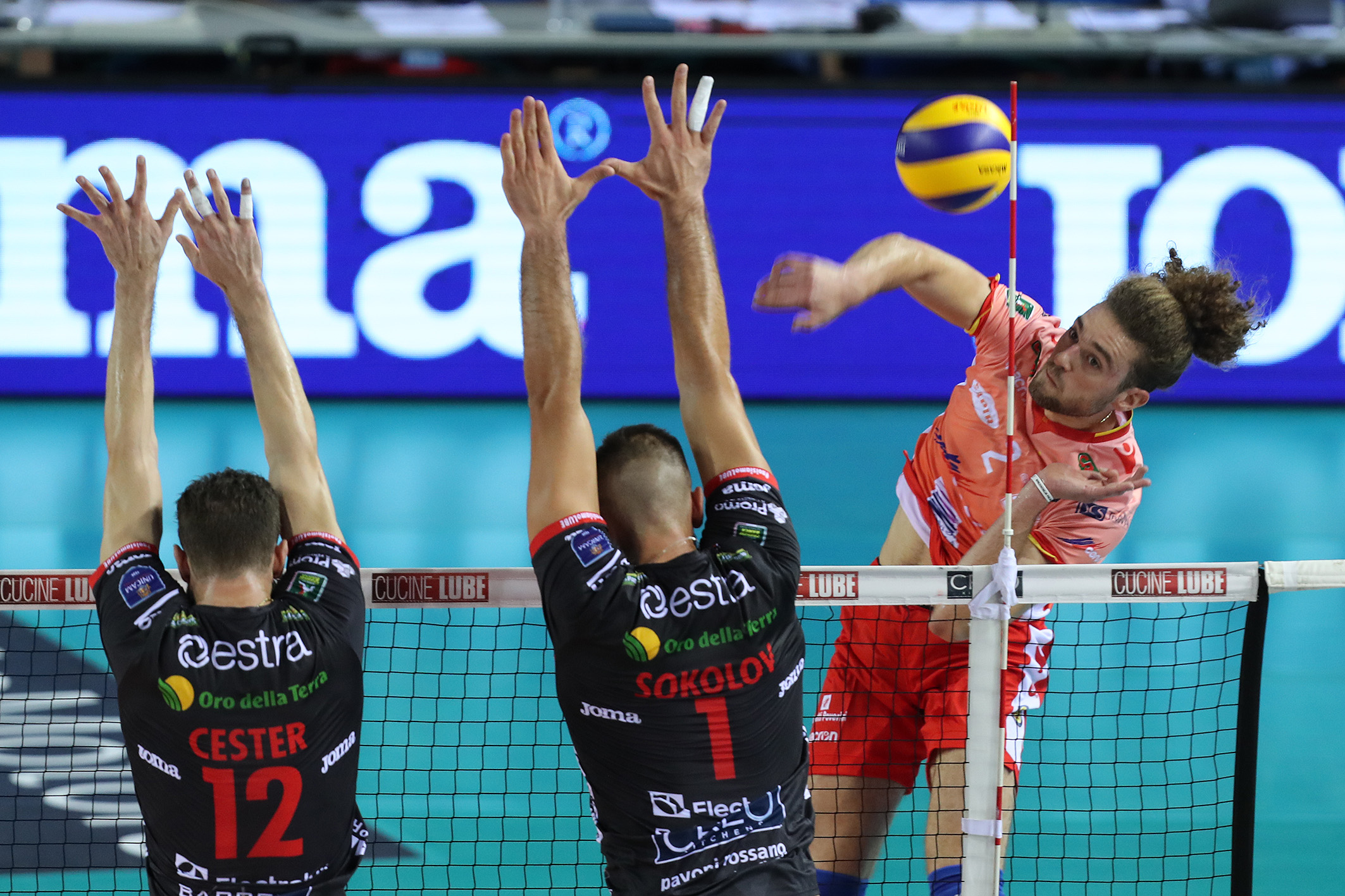 CIVITANOVA (MC) 21/10/2018. VOLLEY PALLAVOLO- LUBE CIVITANOVA - CONSAR RAVENNA.