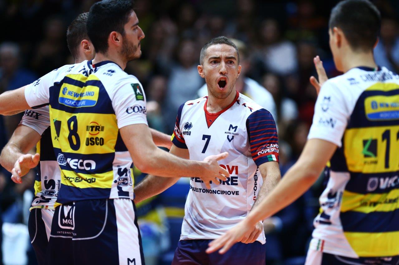 Clear win over Milano in a sold out PalaPanini