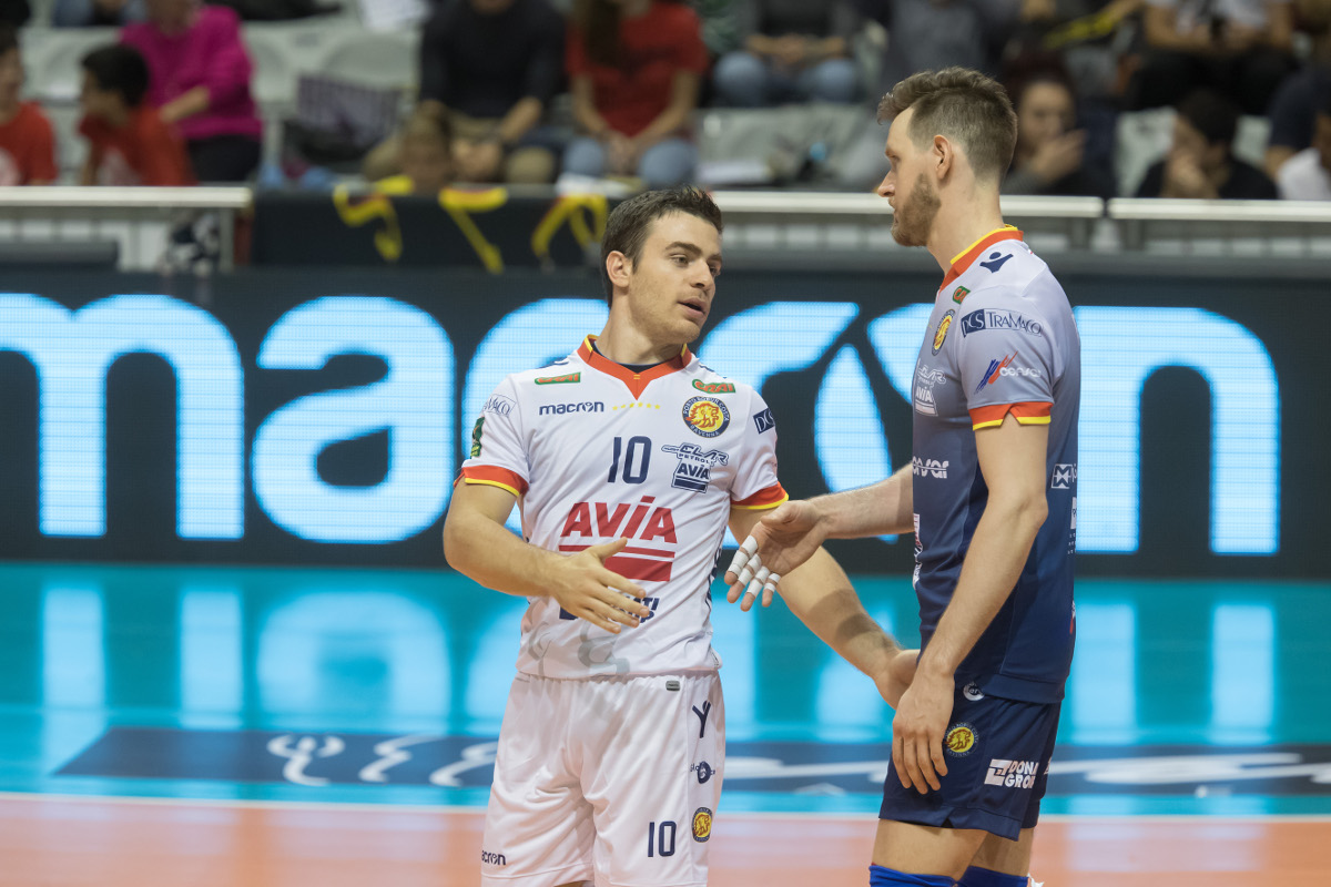 VOLLEY PALLAVOLO, SUPERLEGA A1. Consar Ravenna - Revivre Axopower Milano 3-0.