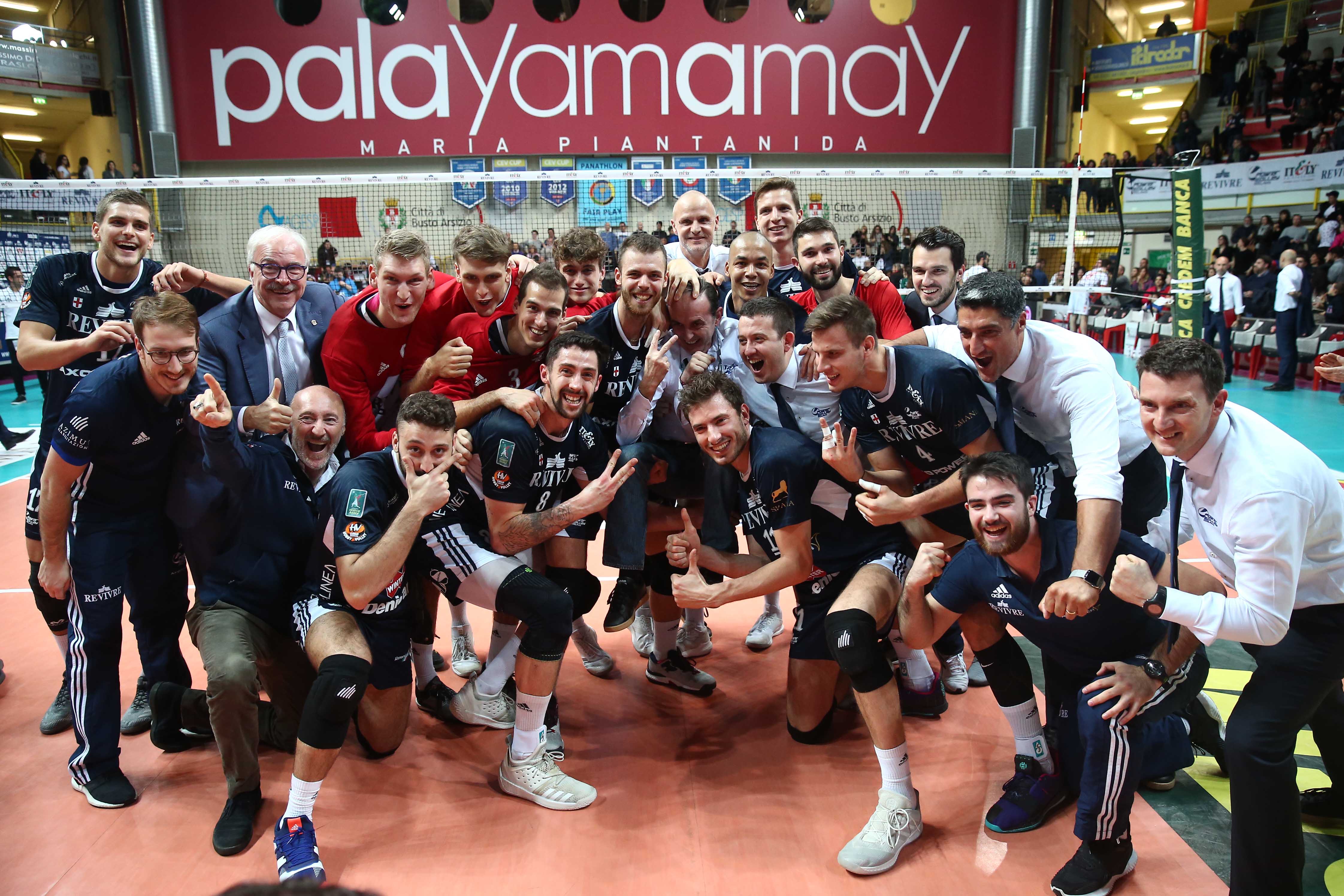 Su le mani per Milano: la Revivre Axopower domina 3-0 la Lube Civitanova
