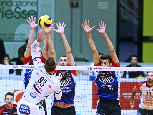 Great Vero Volley, but it was a tie break loss versus World Champs