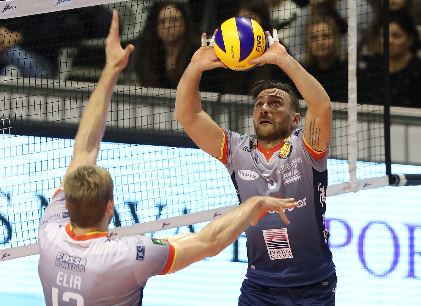 RAVENNA 9/12/2018. VOLLEY PALLAVOLO. CONSAR RAVENNA - ITAS TRENTINO TRENTO