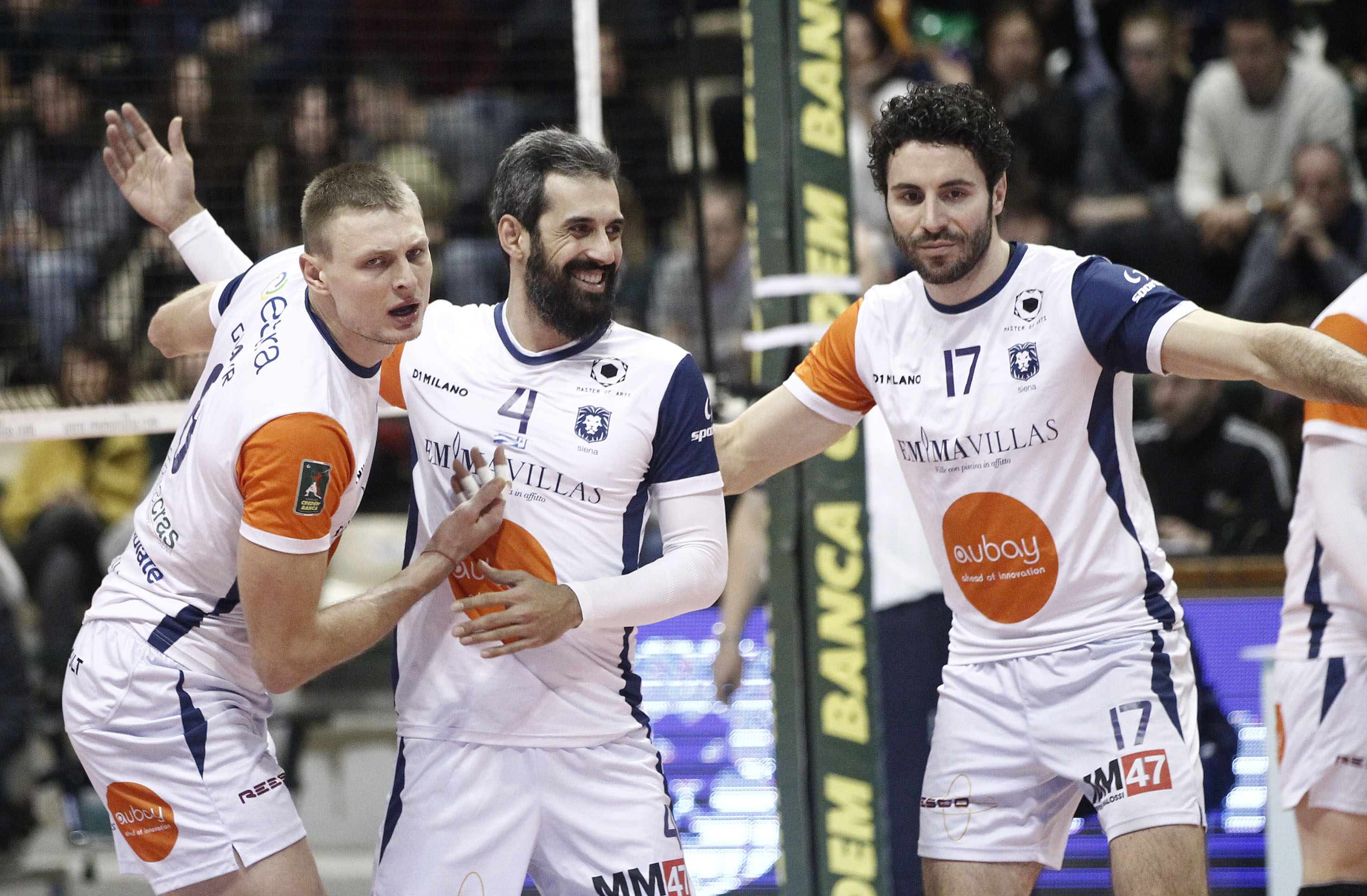 La gara di domenica 13 gennaio al PalaEstra contro la Top Volley Latina sarà sponsored by D1 Milano