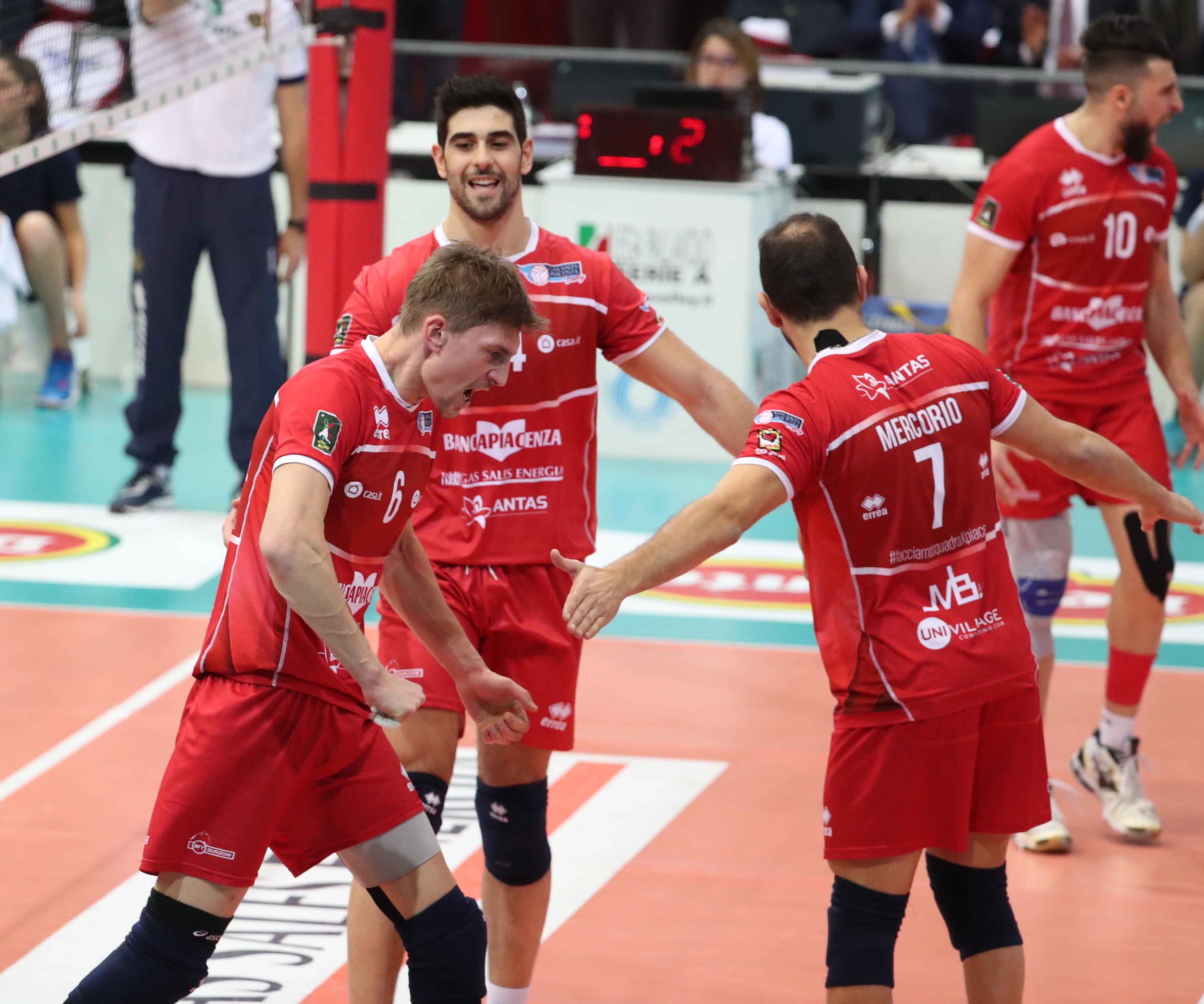 Gas Sales clinched Semifinal over Reggio Emilia
