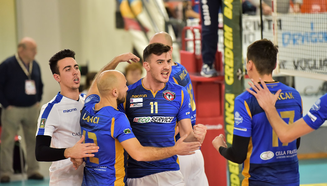 La SIECO torna subito alla vittoria. Battuta Grottazzolina al Tie-Break