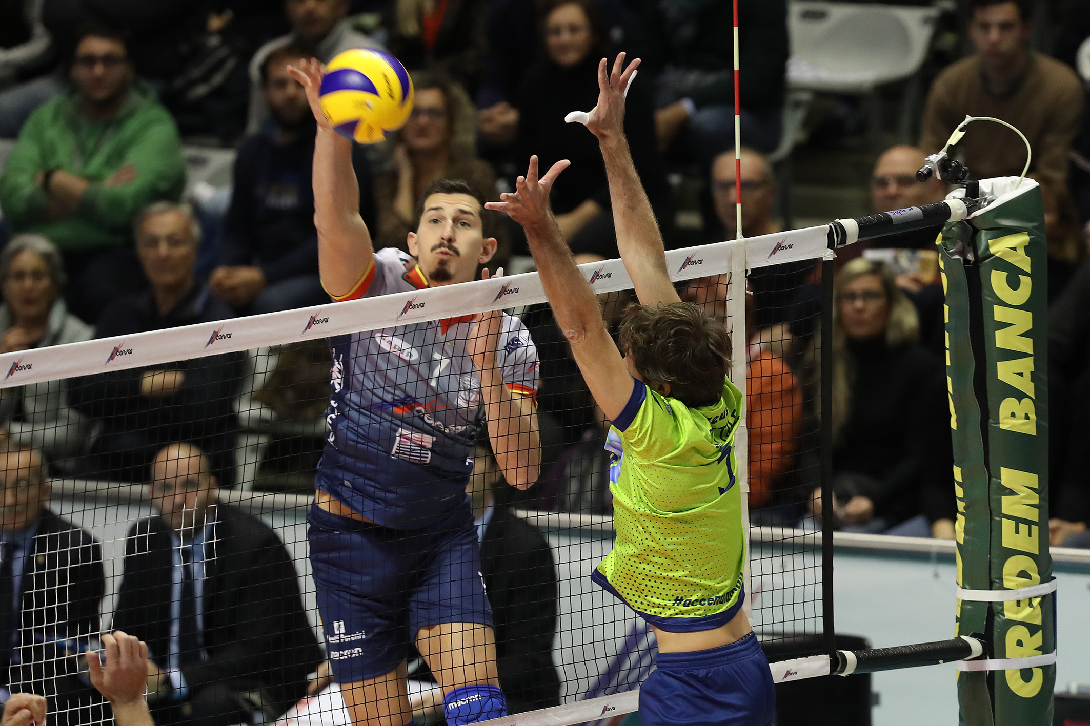 RAVENNA 18/11/2018. VOLLEY PALLAVOLO. CONSAR RAVENNA - TOP VOLLEY LATINA.