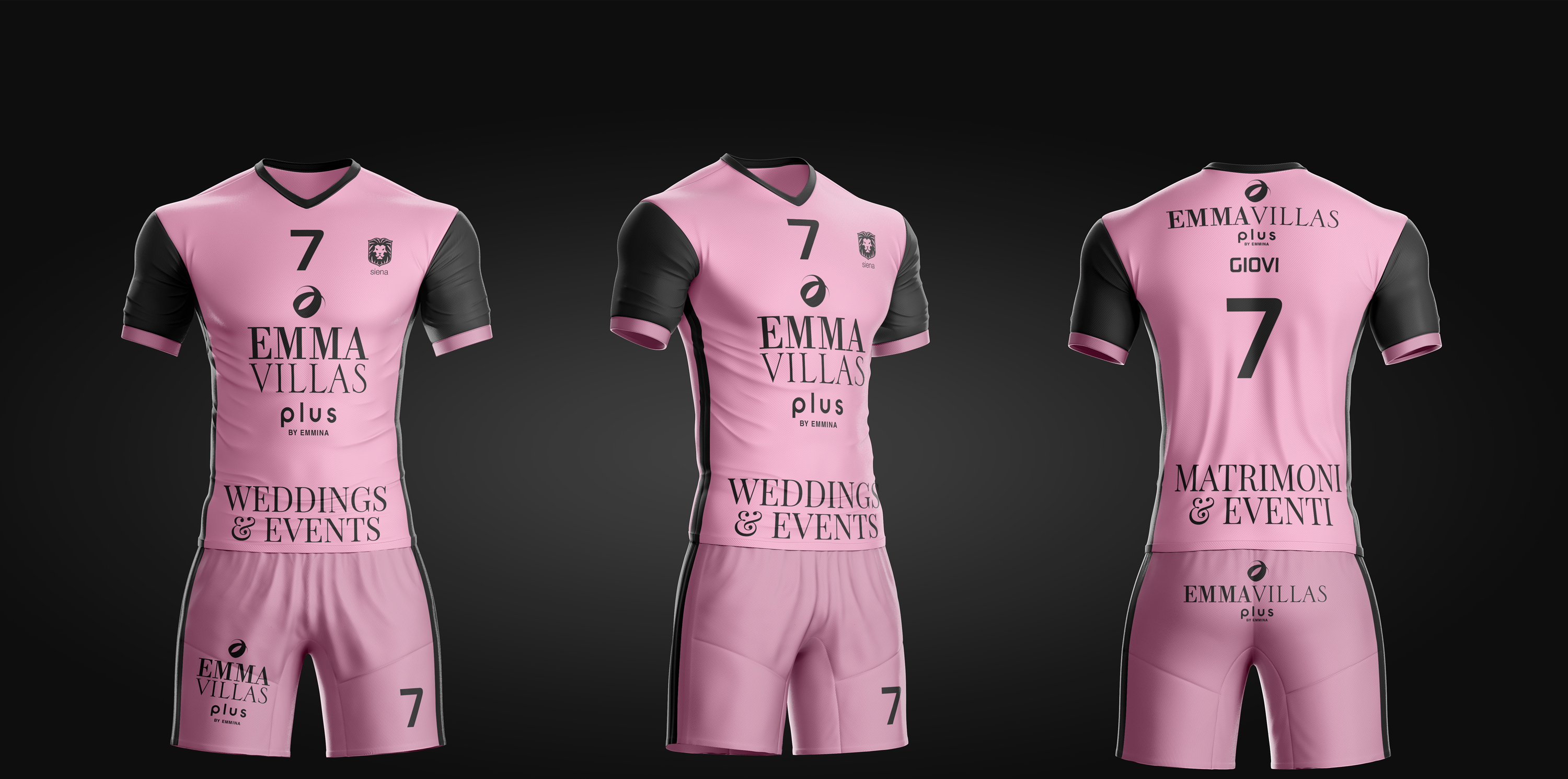 La sfida a Veroli contro la Banca Popolare del Frusinate Sora sarà match kit sponsored by Emma Villas Plus