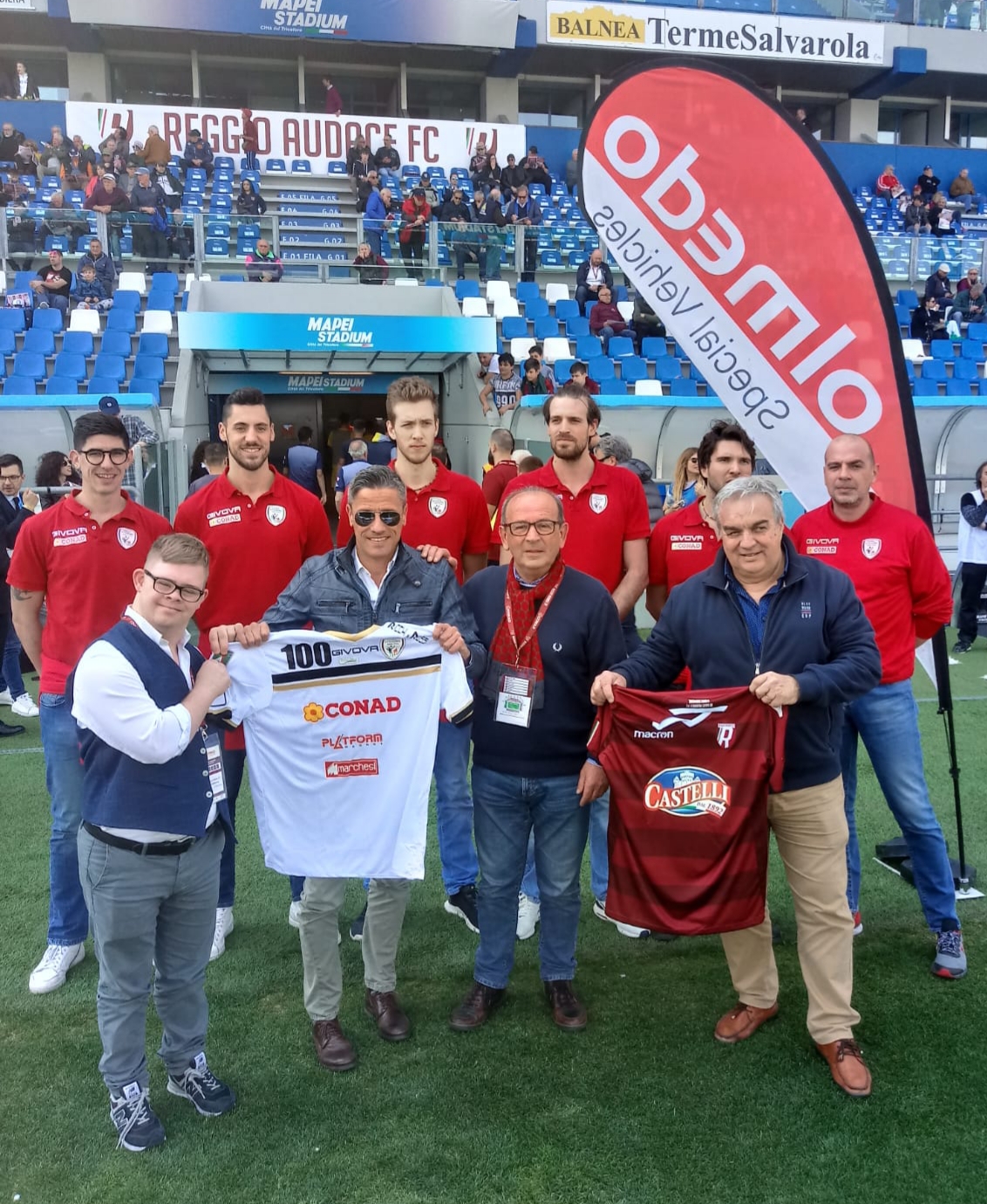CONAD REGGIO E REGGIO AUDACE F.C. UNITI NELLO SPORT