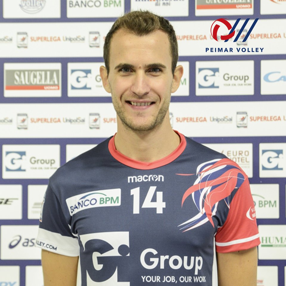 BARONE alla guida del reparto centrali Peimar Volley