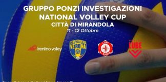 L’11 e 12 ottobre gialloblù a Mirandola per un quadrangolare con Lube, Verona e S. Croce
