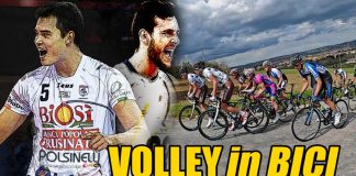 Volley in Bici, pedalata da Sora a Veroli per seguire la gara con Ravenna