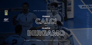 Seconda giornata di campionato: Peimar Volley Calci e Olimpia Bergamo a confronto