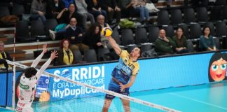 Padova passa al tie break, prima sconfitta stagionale in SuperLega
