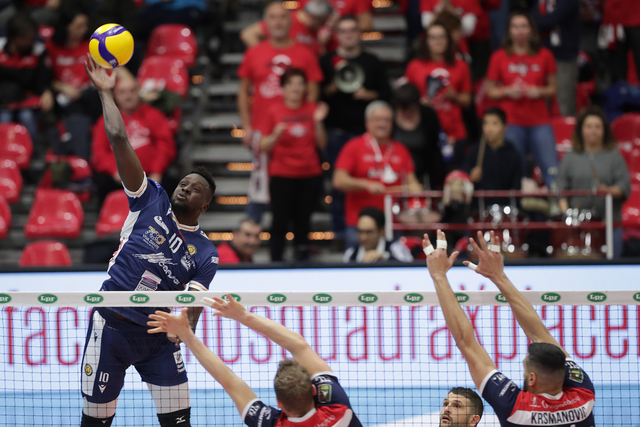 PIACENZA 14/12/2019. VOLLEY PALLAVOLO. GAS SALES PIACENZA - CONSAR RAVENNA.